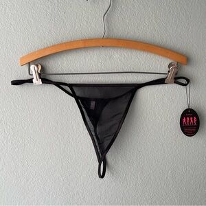 ♦️5/$15♦️ Avid Love | Black Mesh G-String Thong